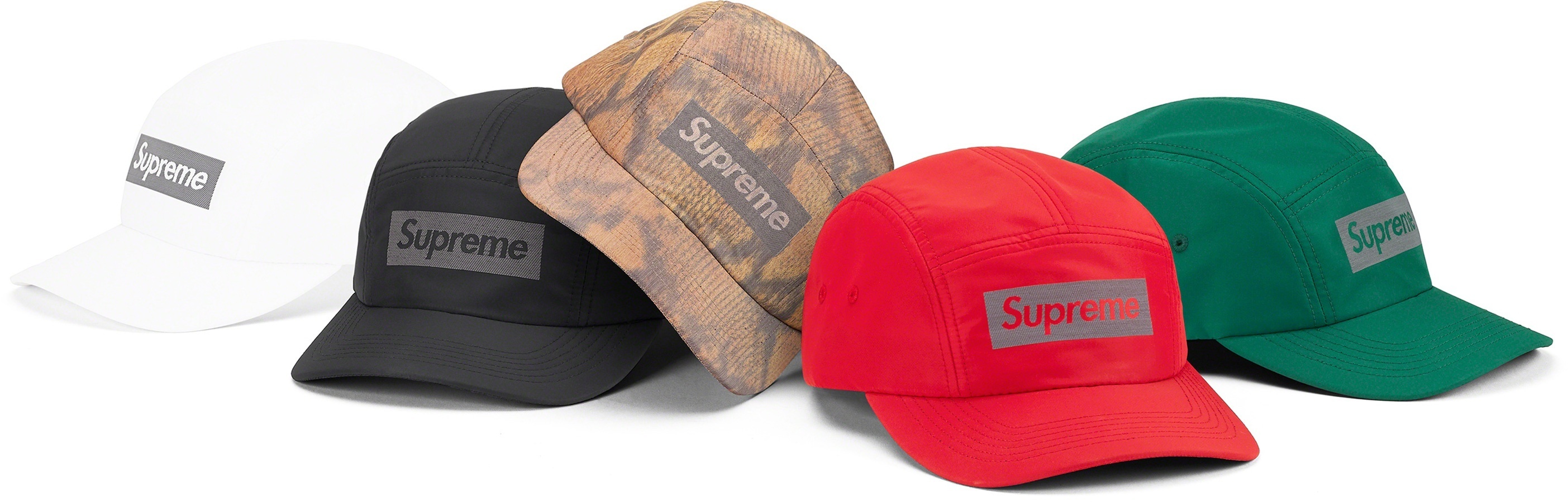Reflective Jacquard Logo Camp Cap